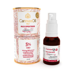 CannaxOil® Red 5% (1000 mg CBD), 20 ml - olejek konopny z kannabinoidami