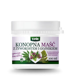 KONOPNA MAŚĆ Z ŻYWOKOSTEM I GOJNIKIEM, 100 ml