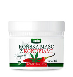 KOŃSKA MAŚĆ ROZGRZEWAJĄCA Z KONOPIAMI, 250 ml
