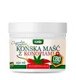 KOŃSKA MAŚĆ Z KONOPIAMI I CBD – ROZGRZEWAJĄCA, 250 ml