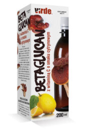 BETAGLUCAN Z WITAMINĄ C o smaku cytrynowym, 200 ml