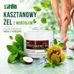kasztanowy żel z mentolem