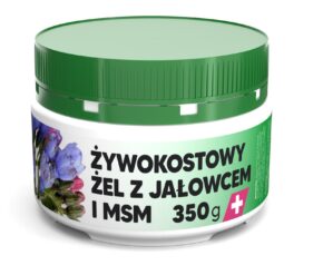 ŻYWOKOSTOWY ŻEL Z JAŁOWCEM I MSM, 350 g
