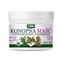 KONOPNA MAŚĆ Z ŻYWOKOSTEM I GOJNIKIEM, 250 ml