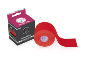Taśma kinezjologiczna Action Premium - syntetyczna w kolorze czerwonym