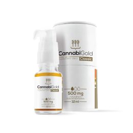 CannabiGold Classic 500 mg, CBD 12 ml