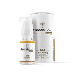 CannabiGold Intense 3000 mg, CBD 12 ml