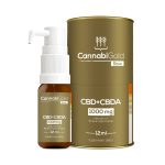 Olejek CannabiGold RAW CBD+CBDA 1000 mg